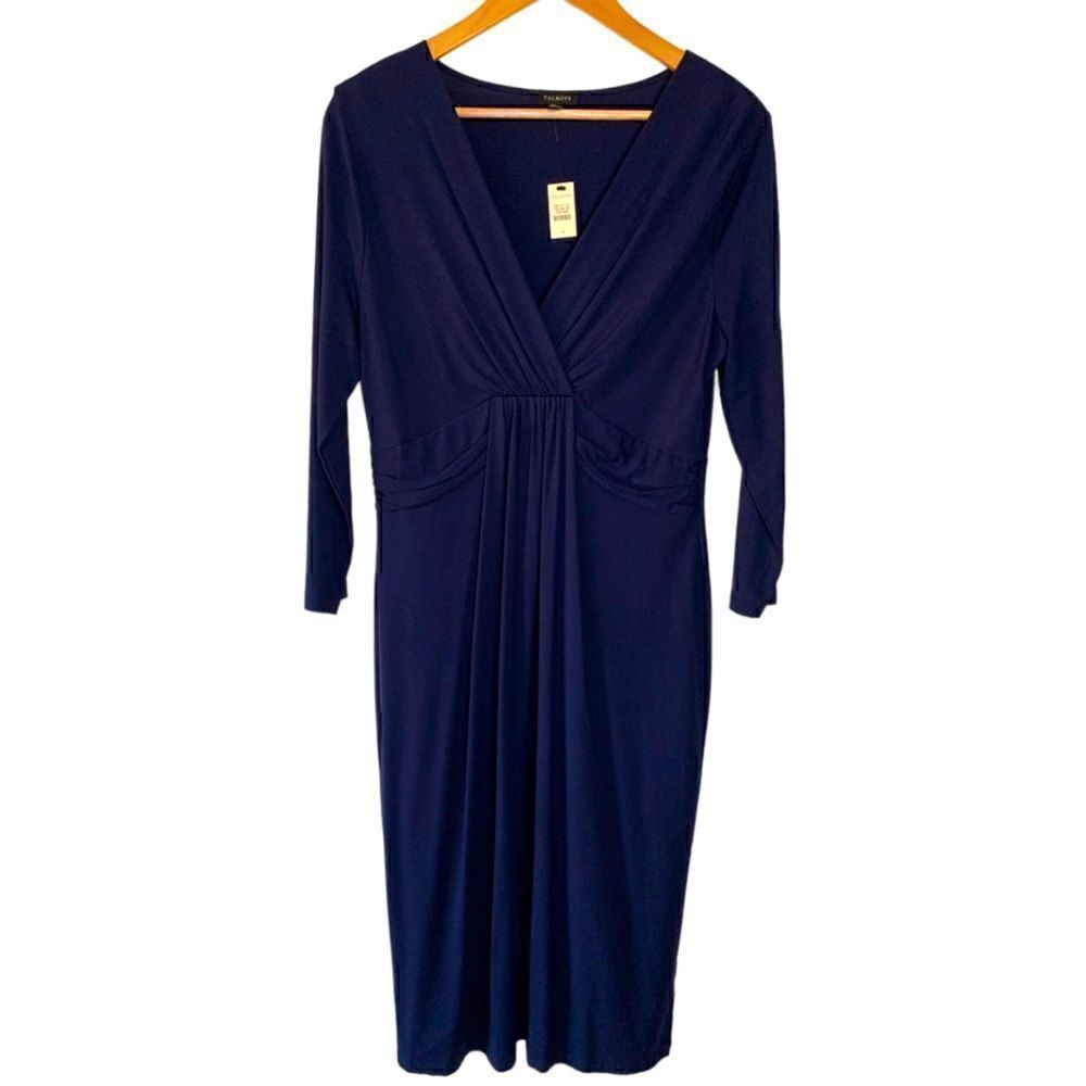 Talbots Jersey Sheath Dress Medium